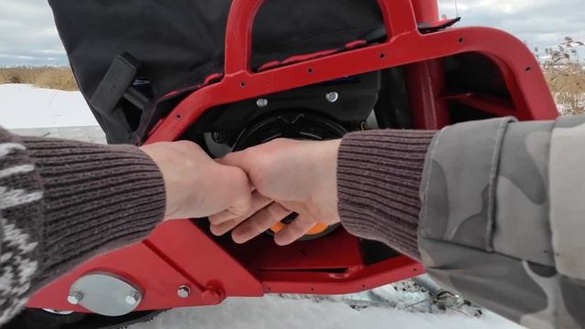 Уроки выживания : ремонт стартера двигателя в дороге Snow Hunter. смотреть онлайн