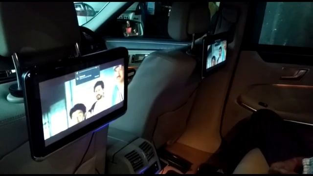 Android Head rest Monitors смотреть онлайн