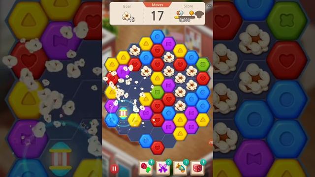 Hexa Puzzle Blast Level 16 (by match3news.com)