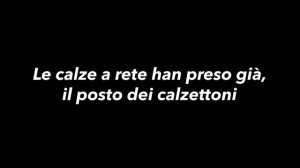 Adriano Celentano - Il tempo se ne va (testo / lyrics)