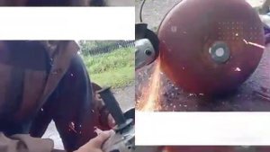 Дисковый окучник из газового баллона (часть 1)