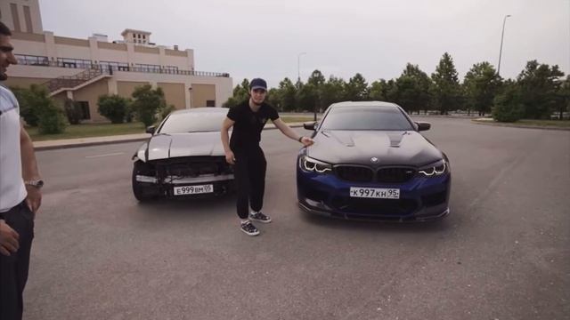 АСХАБ ТАМАЕВ! гонка BMW/БАНАН? смотреть онлайн