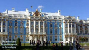 Екатерининский дворец. Пушкин (Царское село). Видеорассказ.