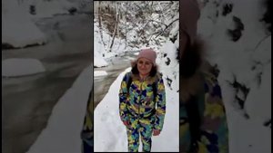 Поход выходного дня на зимние водопады Руфабго