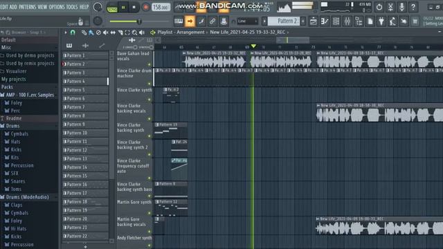 New Life by Depeche Mode (with vocals)