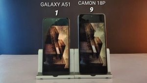 Samsung Galaxy A51 VS Tecno Camon 18P | Comparison & Speed Test | Which is Better |EXYNOS 9611 V G9