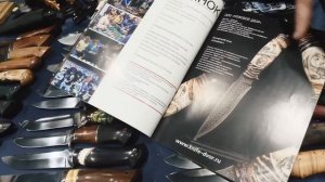 Кузница Назарова на выставке "Клинок" в Москве.