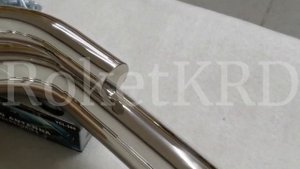 Защита бампера Toyota land cruiser prado 120