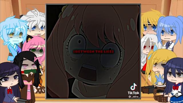 Anime characters react to they other||Part 2||Anya Forgers||Akira_Gacha29 смотреть онлайн