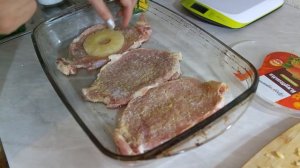 МЯСО С АНАНАСОМ в ДУХОВКЕ