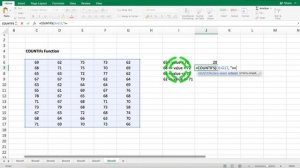 Excel Basics: Counting how many values meet multiple conditions using the COUNTIFs function