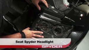 Spyder Black Halo Projector Headlights with LEDs Installation on Ford F-150