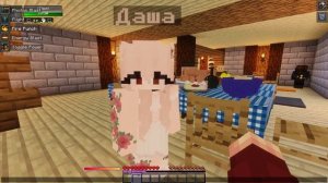 Майнкрафт но Моя девушка Богиня в другом мире