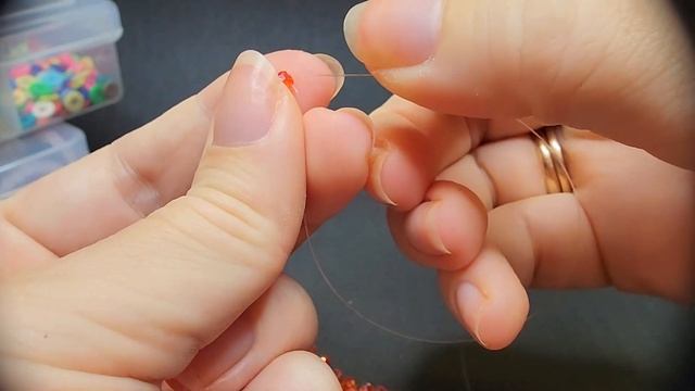 КОЛЬЦО из бисера для начинающих (в два ряда) пошаговый туториал / бисеромания DIY