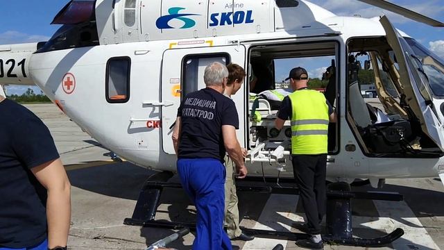 Санавиация доставила в столицу 15-летнего туляка с опухолью мозга смотреть онлайн