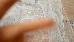 Тюль на кулиске своими руками.