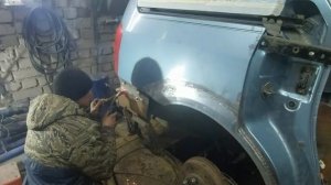 восстановление MAZDA MPV. Саня Сварной.