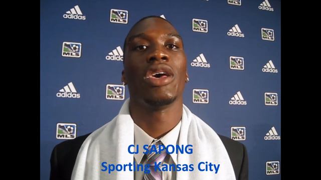 CJ Sapong at 2011 MLS SuperDraft VIDEO by CHRIS REIKO