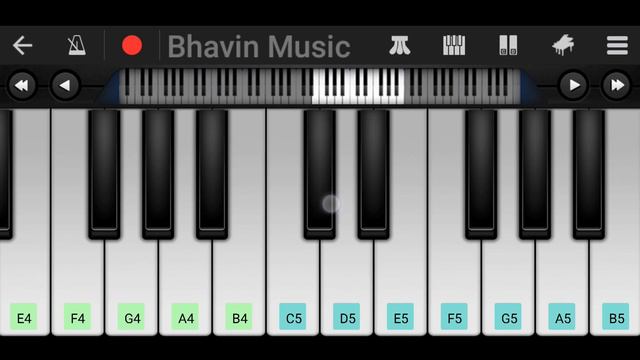 Bad Guy - Billie Eilish | Mobile Piano Version | Bhavin Music смотреть онлайн