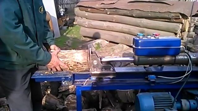 Самодельный гидроколун на электроуправлении смотреть онлайн