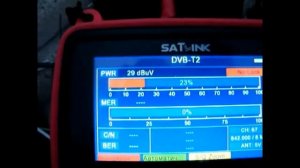 Сравнение эфирных наружных антенн DVB T2 прибором ST 5150 SATLINK combo