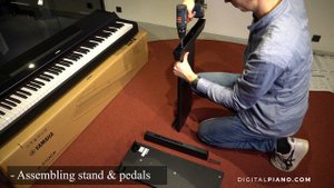 Unboxing and Assembly of Yamaha P-S500 | Digitalpiano.com