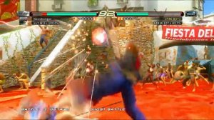 Tekken 6 Nina(Barefoot) vs Hwoarang