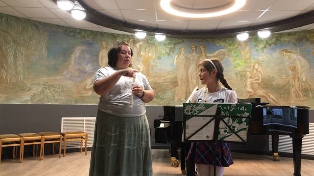 Открытый урок Ивановой Г Ф  с ученицей младших классов Гусовой А..mp4 смотреть онлайн