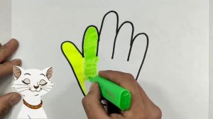 Рисование руки для детей, Hand drawing for children,Uşaqlar üçün əl rəsmləri,Çocuklar için el çizim