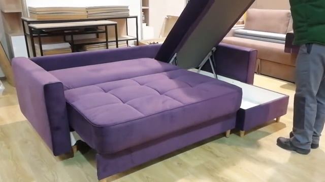 Процесс трансформации угловой диван Амани смотреть онлайн