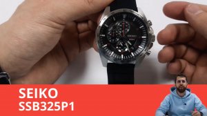 Часы Seiko SSB325P1 - Обзор, Настройка, Замена Батарейки