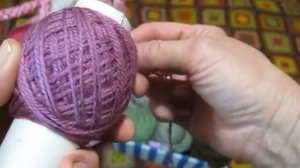 Как намотать клубок пряжи вручную? How to wind a ball of yarn by hand?