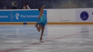 Первенство России младшего возраста  Девoчки, младший возраст  КП 4 Полина ГЛАВАТСКИХ ПРМ