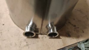Бак 70 л. Для непрерывной бражной колонны.