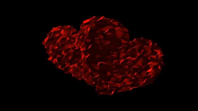 Футаж сердце videos/фон-яркий