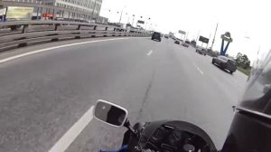 Прострел на Kawasaki ZXR 400