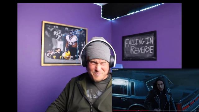 FIRST TIME HEARING !! | FALLING IN REVERSE - VOICES IN MY HEAD | REACTION !! | This Video Is Insane смотреть онлайн