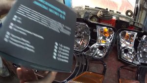 Линзы в фары Мицубиси Паджеро 3 2003г!