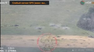Отражение атаки ВСУ в районе н.п. Кармазиновка/Repelling of the AFU attack near Karmazinovka