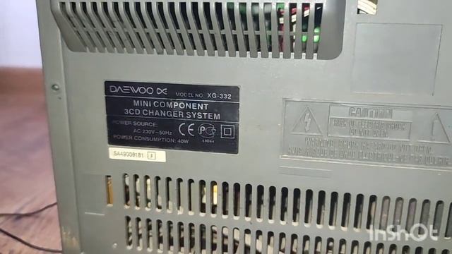 Daewoo XG-332. Музыкальный центр. Небольшой обзор снаружи и внутри. смотреть онлайн