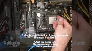 CPU Thermal paste replacement   Gigabyte GA-F2A55M-DS2