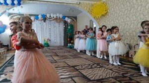 Прощальный вальс в детском саду. Выпускной бал.