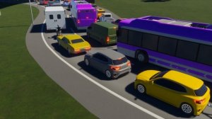 [Skylines 2 Details]Am Ver. Hatchback Display VW Golf/Ford Focus Cities Skylines II Civilian Cars