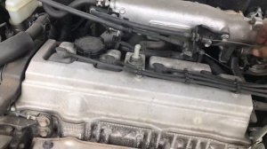 Видео работы двигателя Toyota Camry SV43 3S-FE 30 T.KM