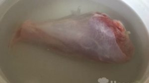 Щи из голени индейки