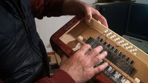 Как собрать левую механику гармони