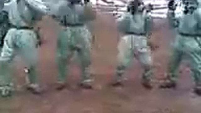 Солдатский флешмоб/FLASHMOB