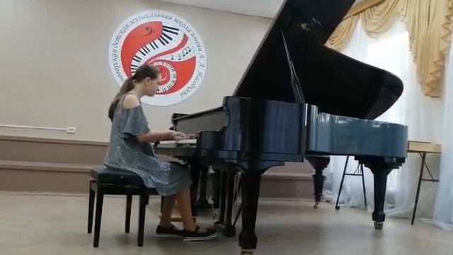 Чижкова Анастасия 12 лет. "Маленький вальс" Я. Сибелиус.