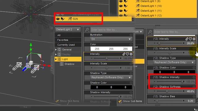 Daz Studio, урок 06.1 - свет (3delight)