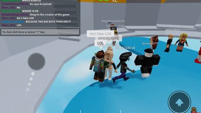 I trolled people with “{Server} Your friend ROBLOX has joined the game.” смотреть онлайн